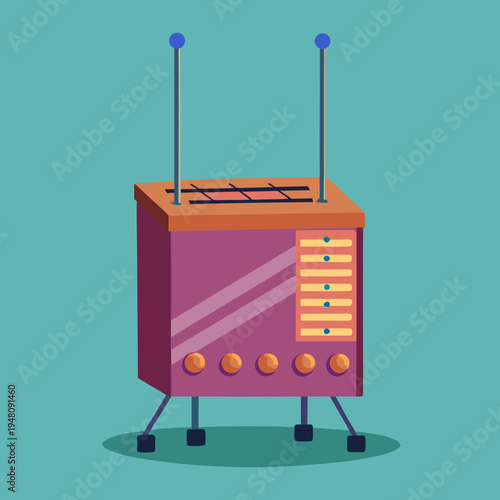 A Vintage Electronic Theremin Musical Instrument