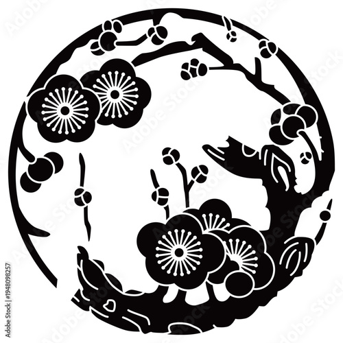 家紋です。梅枝丸といいます。