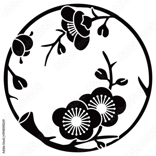家紋です。梅枝丸といいます。