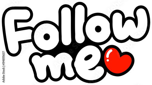 Cuadro en lienzo follow me