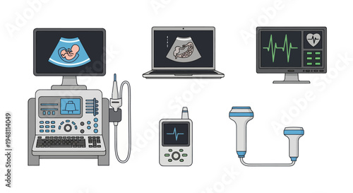 Medical Ultrasound Equipment and Diagnostic Displays.