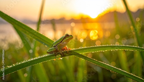 фотографія Frog sunset