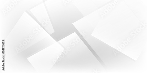 Seamless architecture geometry tech modern abstract background White texture of soft woven leather background. squares in bright light with