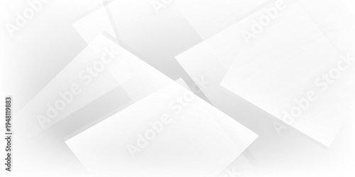 Seamless architecture geometry tech modern abstract background White texture of soft woven leather background. squares in bright light with