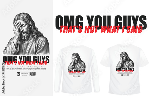 Christian bible verse t shirt design illustration vector