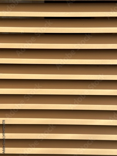 Wallpaper Mural Horizontal Ridges Grooved Panel Texture Golden Beige Parallel Lines Abstract Background Minimalist Pattern Torontodigital.ca