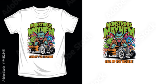Car graphic vector art t-shirt design print template