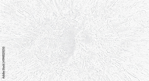 Intricate labyrinthine pattern in white, suggesting complexity and connection for abstract backgrounds, design element