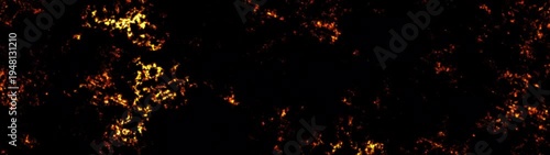 Abstract fiery glowing nebula motion background