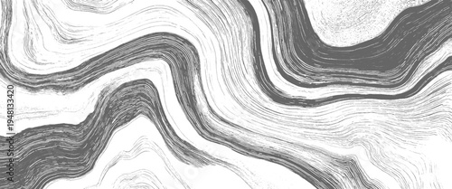 Swirling grey and white textured lines forming abstract organic patterns background grunge