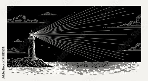 Lighthouse Tower Beacon Light House.