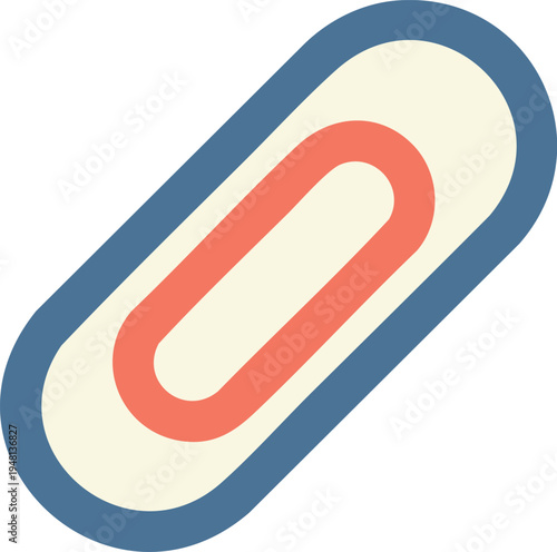 Stylized Adhesive Bandage Icon for First Aid and Healthcare