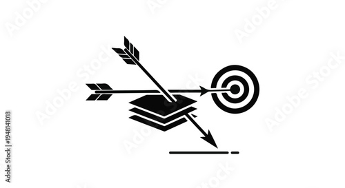 target hit arrow book learning goal achievement