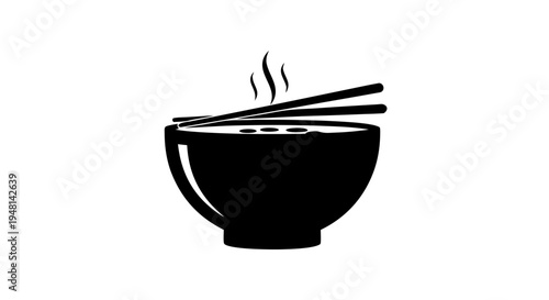 Vector illustration of a hot cup of coffee with milk, a ceramic cup of tea, and a porcelain bowl of soup served on a kitchen plate with a spoon for a breakfast meal or restaurant lunch design