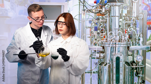Fotografie Chemical production research