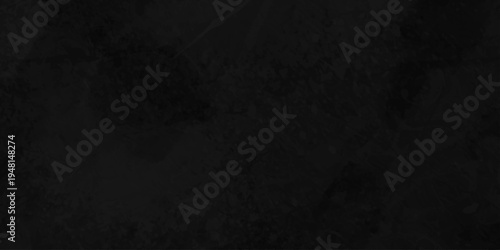 Distressed rough black cracked wall slate texture wall grunge backdrop smoke background. Stone concrete texture anthracite panorama. Old vintage charcoal night dark black stucco design.