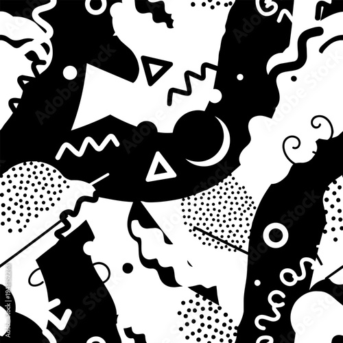 vector illustration of a dancing people