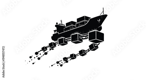 logistics shipping cargo container transport