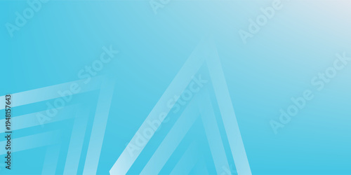 Winter Blue Gradient Background. Christmas blue white snowy landscape bg. Fluid wave soft transitions. For corporate presentations, app, digital and business projects. Vector illustration EPS 10.