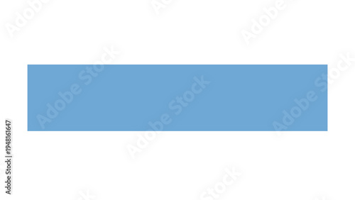 Solid light blue horizontal rectangle, simple background, basic design element, solid color, color block, sky blue, baby blue