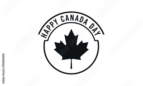 Celebrating canada day with patriotic spirit and maple leaf symbolism