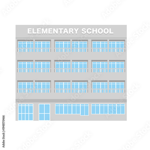 小学校の建物イラスト