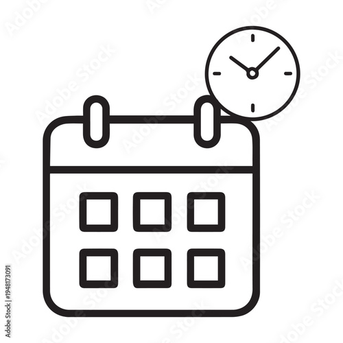 Professional weekly schedule organizer vector template for office work planning and time tracking