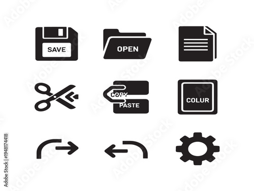 Dynamic Code Editor Interface Icon Pack for Developers