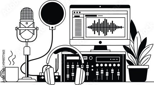 podcast studio equipment