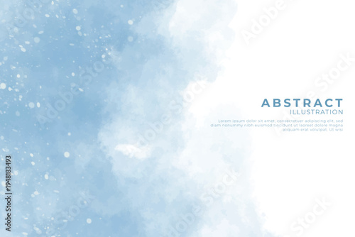 Abstract art with text overlay on gradient background