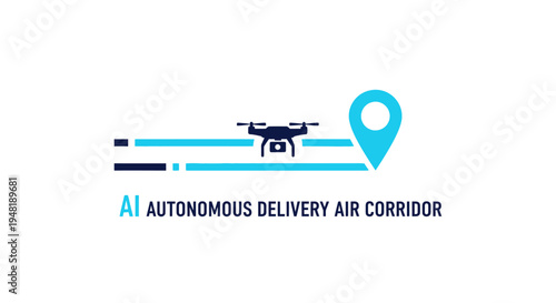 Drone Delivery Air Corridor System.