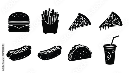 A comprehensive analysis of fast food and beverage items featuring a diverse range of popular cuisine