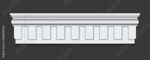 Classic Decorative Wall and Ceiling Molding Set – Elegant Crown Molding, Baseboard, and Architectural Trim Vector Collection