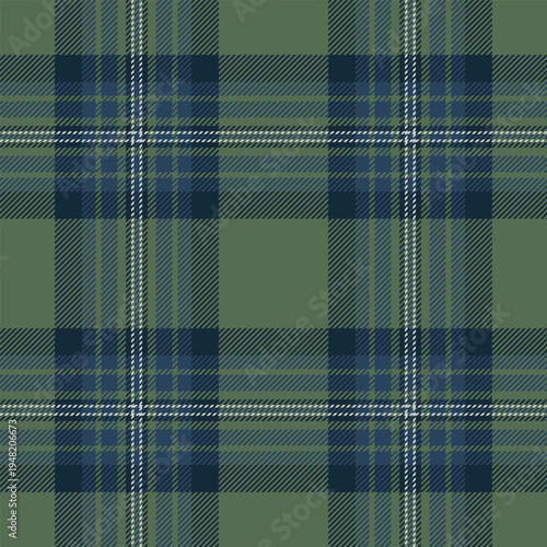No people vector plaid seamless, scottish texture check textile. Repetition tartan background pattern fabric in pastel and cyan colors.