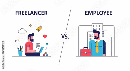 Freelancer Versus Employee Understanding the Differences Between Two Career Paths