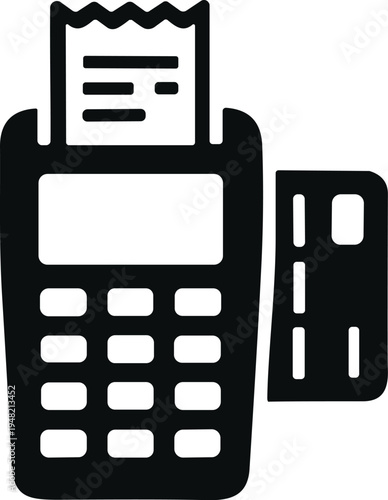 Icon of payment terminal