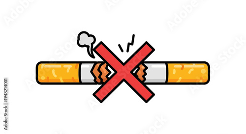 Embrace a healthier lifestyle by choosing to quit smoking today, a powerful symbol of a smoke-free future and personal well-being for all