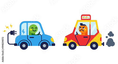 Electric Car vs Gasoline Car Comparison of Environmental Impact and Fuel Costs