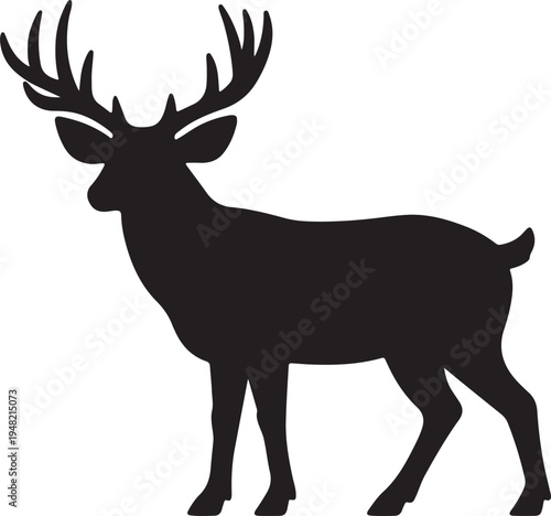 Mule Deer Vector Graphic by Creative Designer