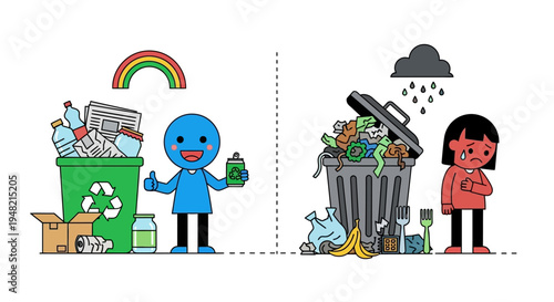 Making a Difference The Positive Impact of Recycling Versus the Negative Consequences of Pollution and Waste Management