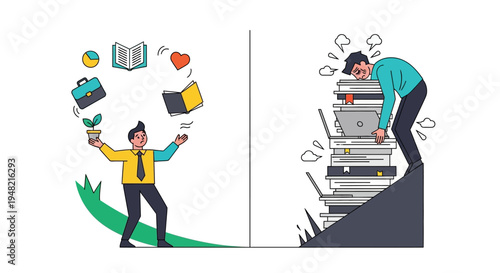 Balancing Work and Life From Overwhelmed to Effortless Productivity