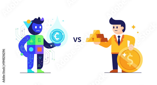 Digital Currency Versus Physical Gold A Modern Economic Investment Choice