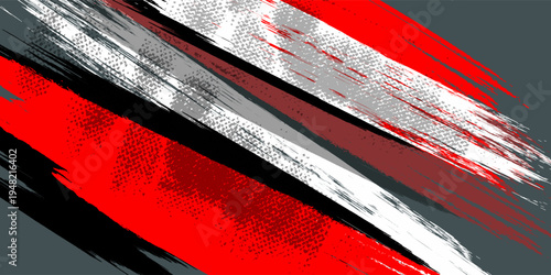 Abstract red ash  and black background. Ashes and danger concept vector10