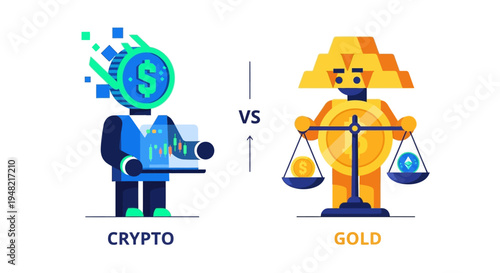 Crypto versus Gold A Conceptual Comparison of Digital Currency and Precious Metal Investments