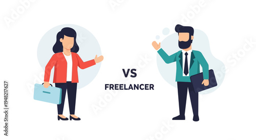 Employee vs Freelancer Exploring Career Choices, Professional Paths, and Modern Work Styles