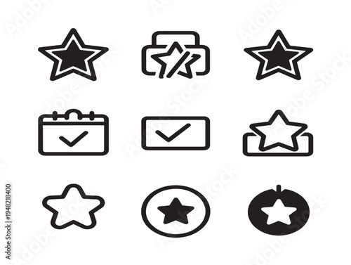 Comprehensive rating system set for beautiful feedback and review visuals