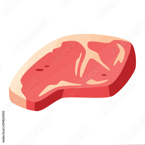 Raw Meat Steak Icon