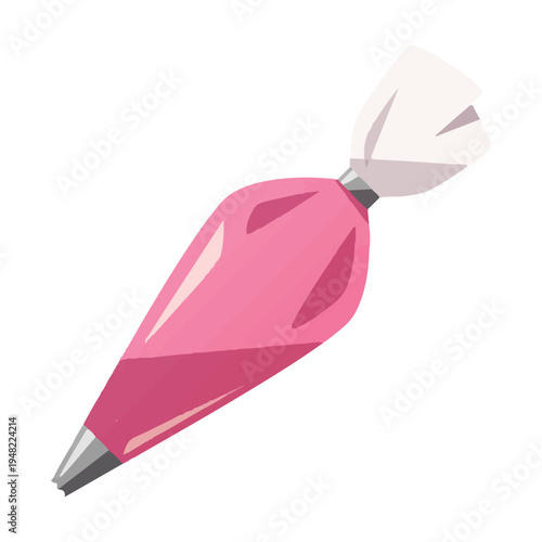 Pink Icing Piping Bag