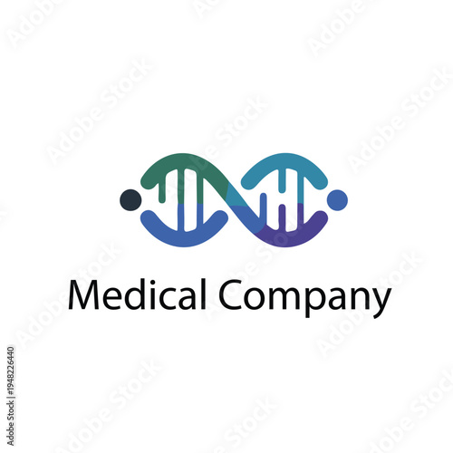 Medical company pathology center logo 