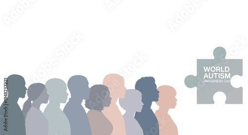 People engaging in various activities surrounding a world health day emblem